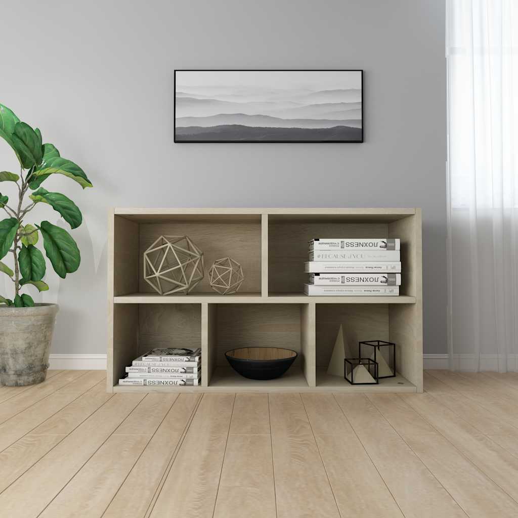 Bibliothèque/Buffet Chêne sonoma 50x25x80 cm Bois d’ingénierie - XIOS