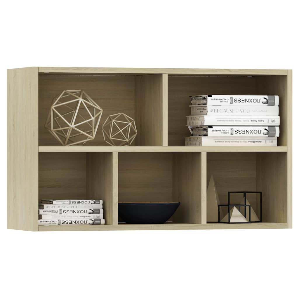 Bibliothèque/Buffet Chêne sonoma 50x25x80 cm Bois d’ingénierie - XIOS