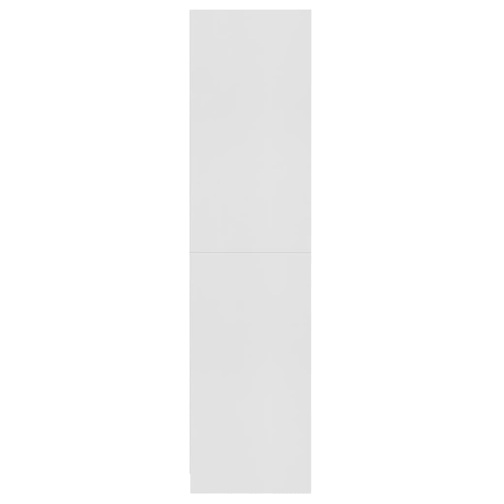 Garde-robe Blanc 100 x 50 x 200 cm Bois d'ingénierie - XIOS