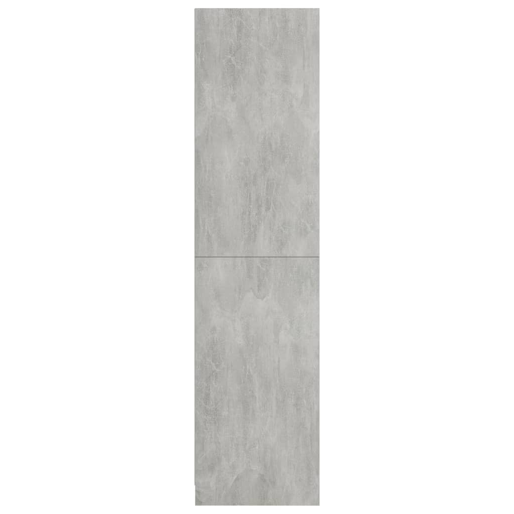 Garde-robe Gris cement 100 x 50 x 200 cm Aggloméré - XIOS