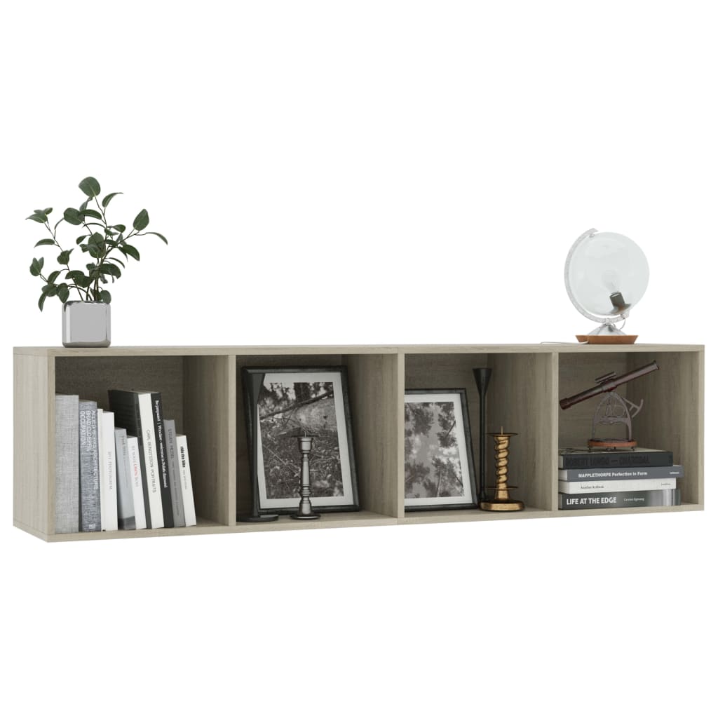 Bibliothèque/Meuble TV Chêne sonoma 143x30x36 cm - XIOS