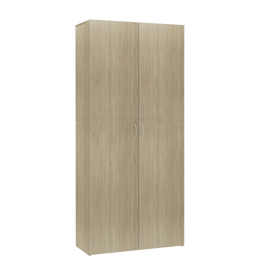 Armoire à chaussures Chêne sonoma 80x35,5x180cm Bois ingénierie - XIOS