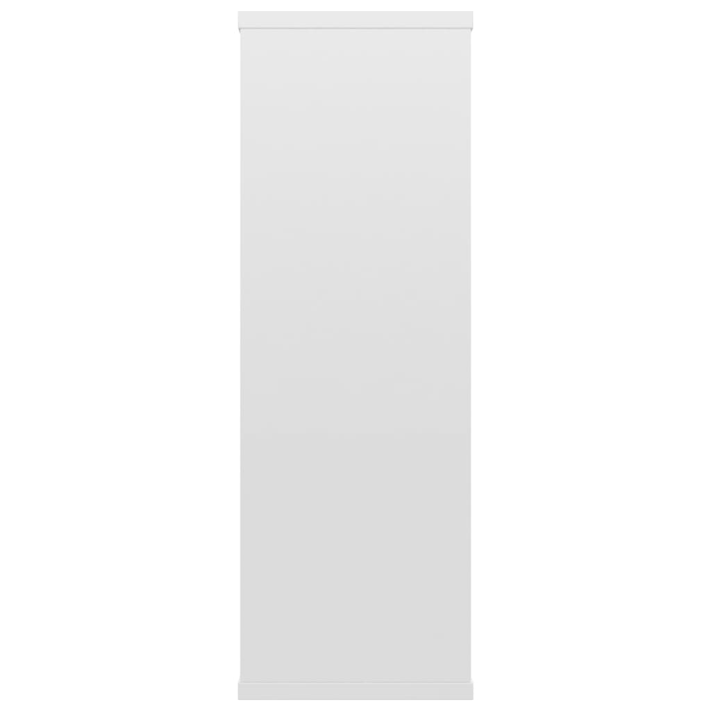 Étagères murales blanc brillant 104x20x58,5 cm bois ingénierie - XIOS