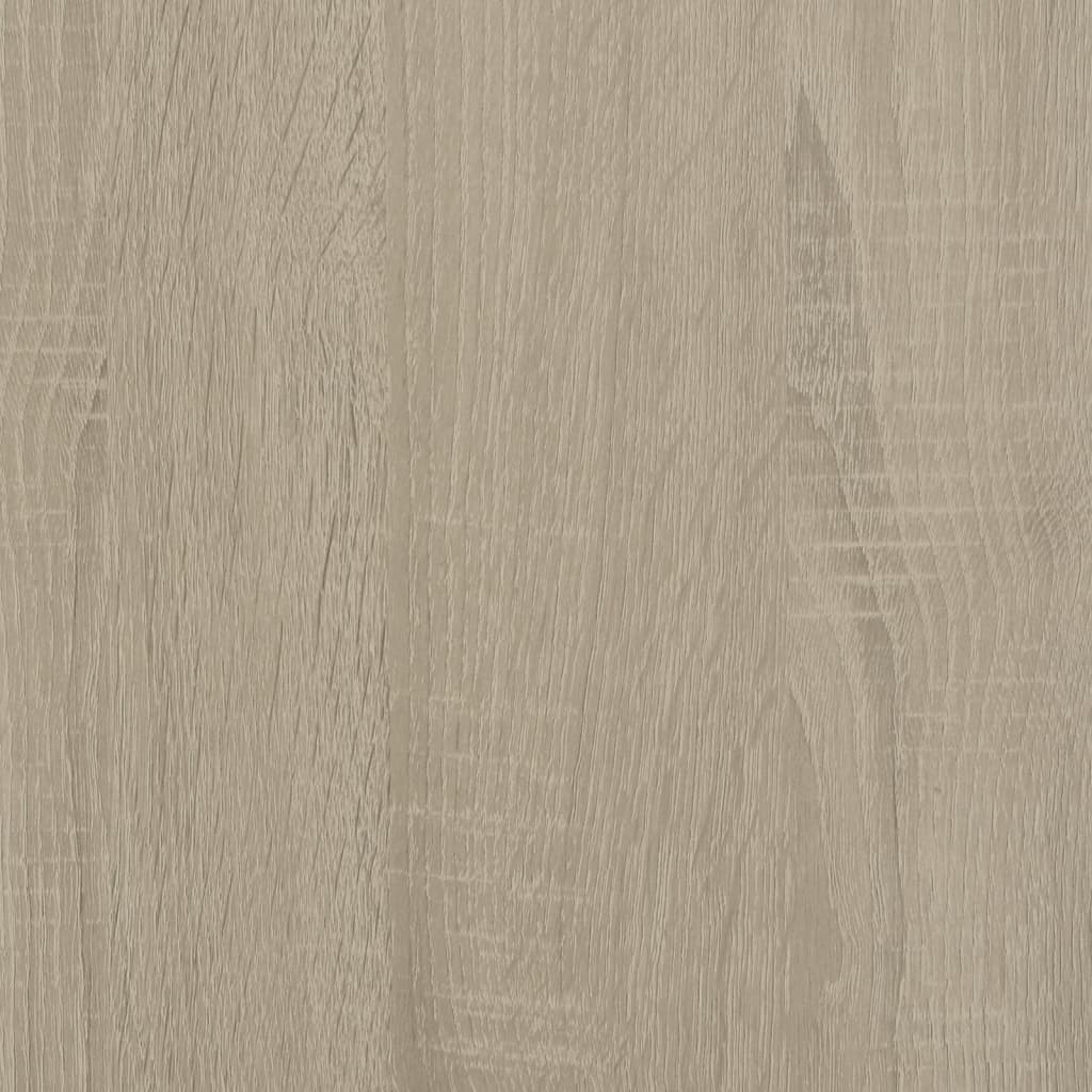 Armoire à chaussures chêne sonoma 54x34x183cm bois d'ingénierie - XIOS