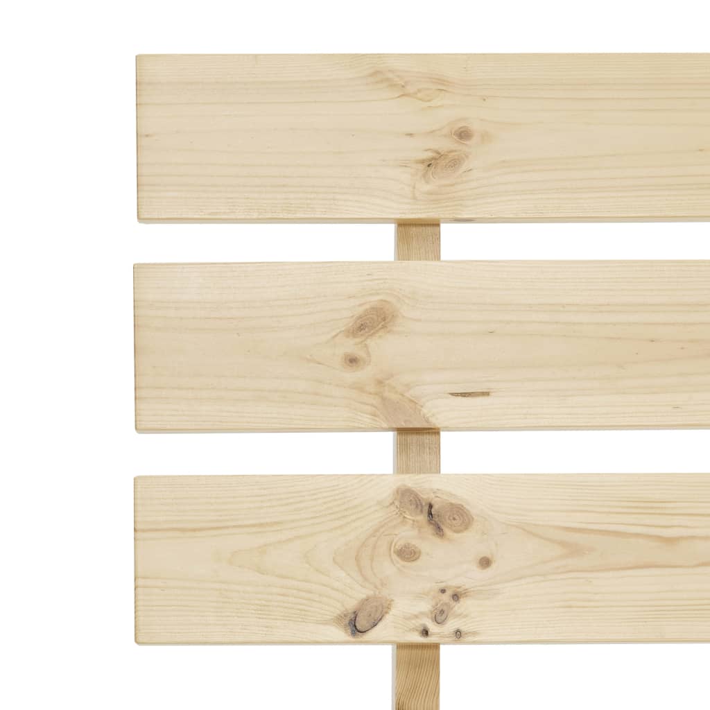 Cadre de lit sans matelas 180x200 cm bois massif de pin - XIOS