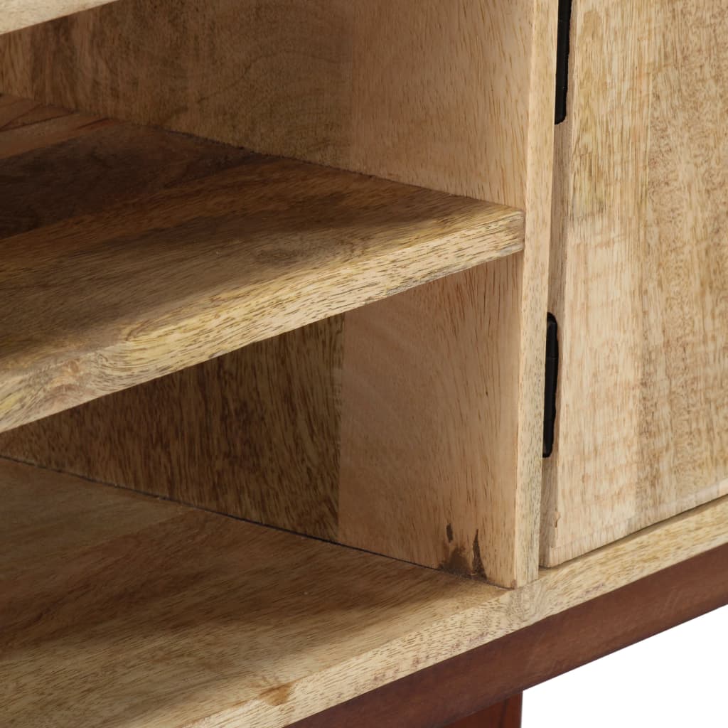 Table console 115x30x76 cm Bois de manguier massif brut - XIOS