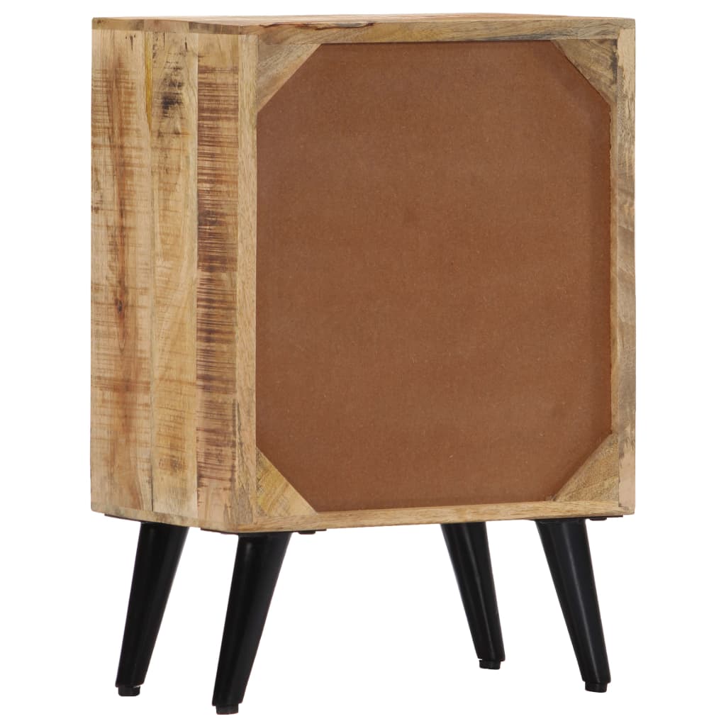 Table de chevet 40 x 30 x 60 cm Bois de manguier massif - XIOS