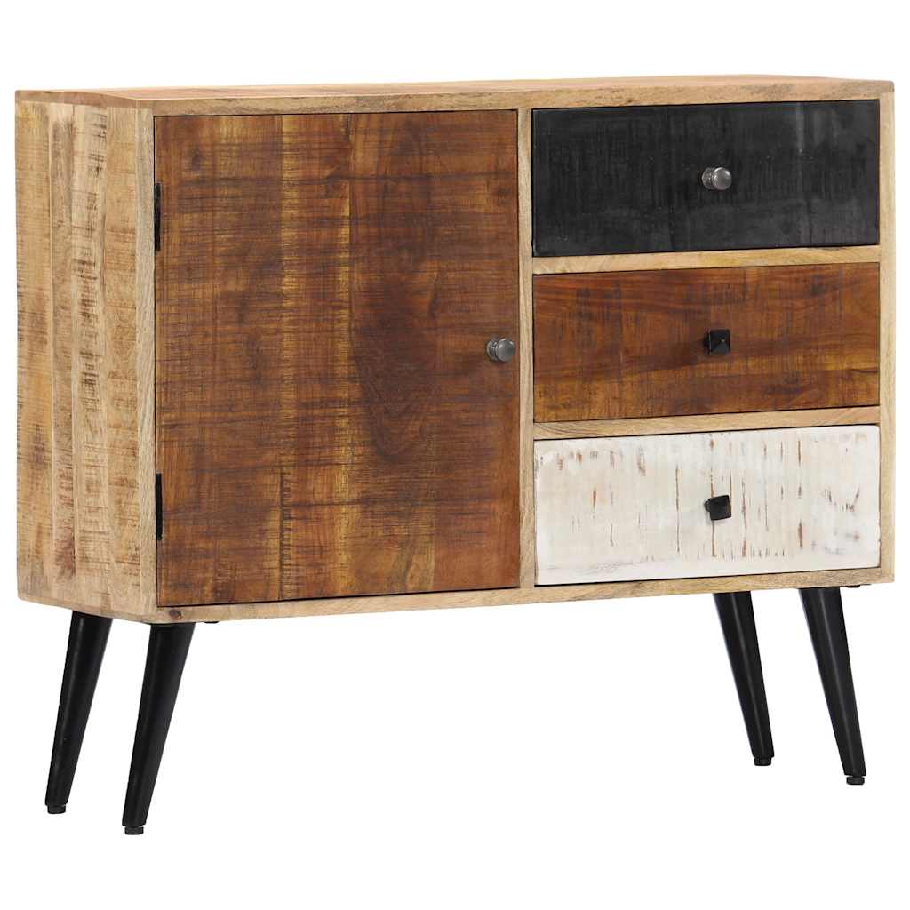Buffet 88x30x73 cm Bois de manguier massif