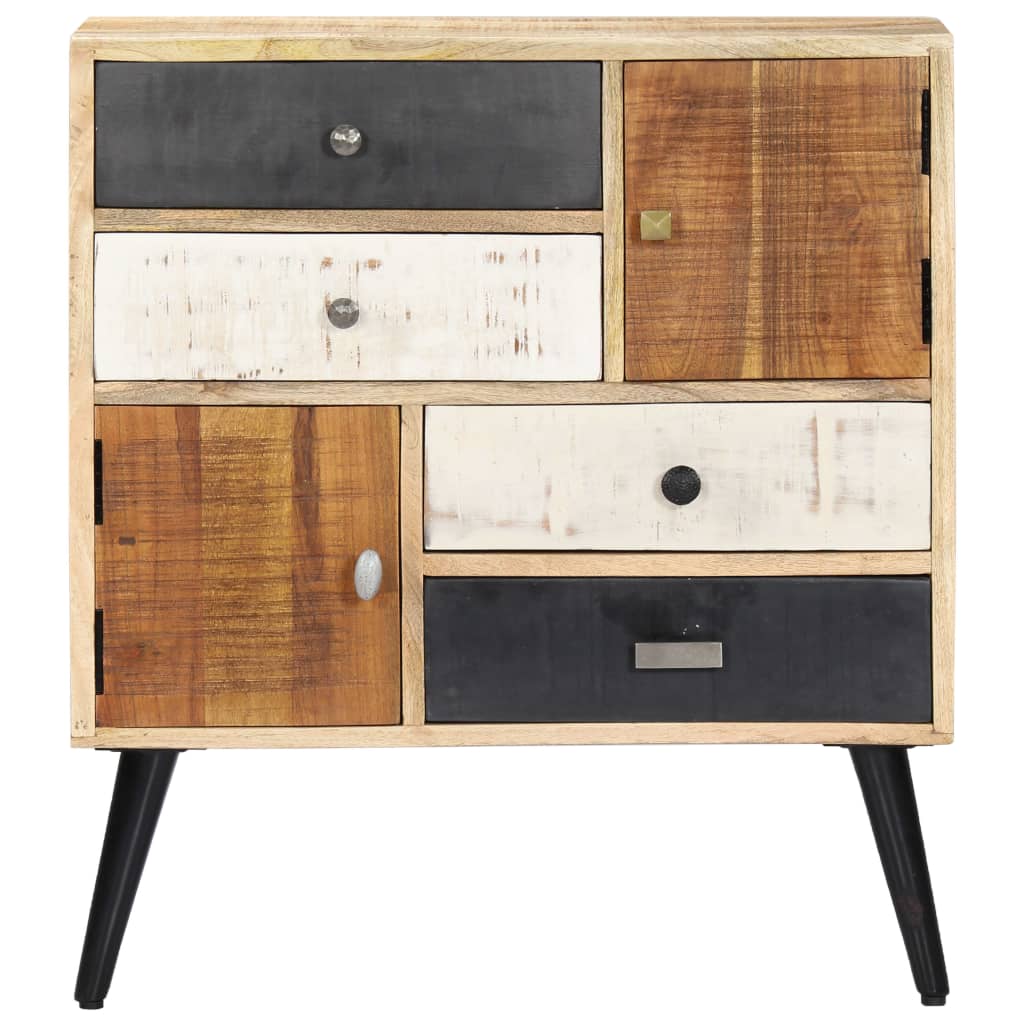 Buffet 70x30x78 cm Bois de manguier massif - XIOS
