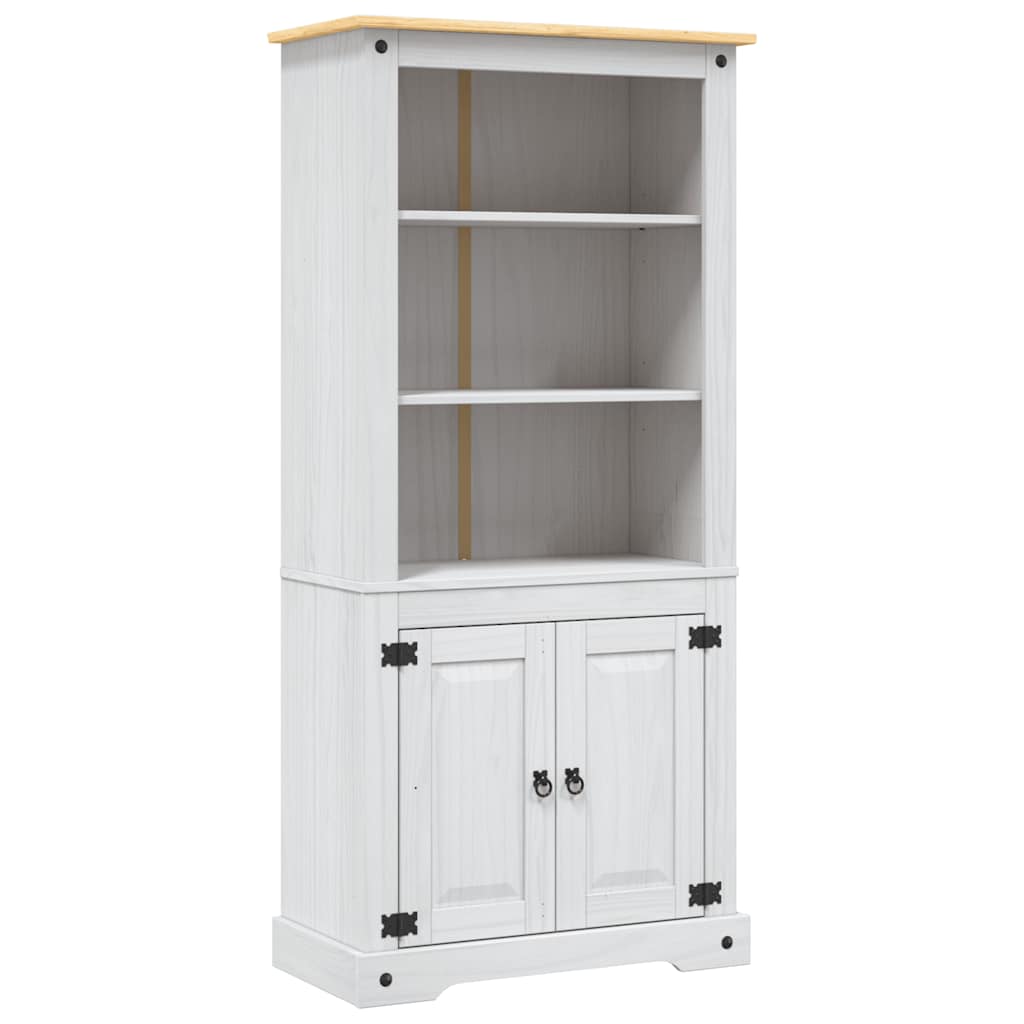 Placard Gamme Corona Pin mexicain Blanc 80x40x170 cm