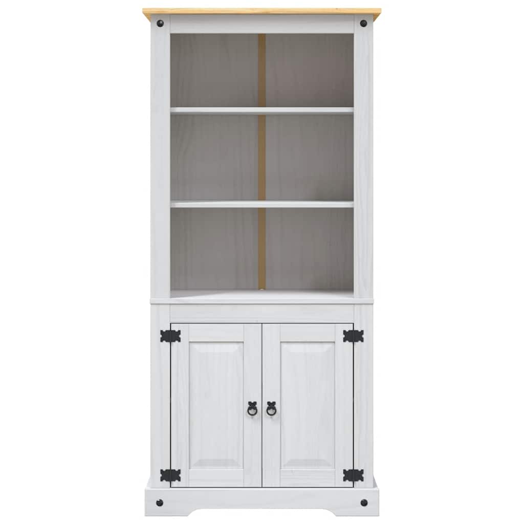 Placard Gamme Corona Pin mexicain Blanc 80x40x170 cm