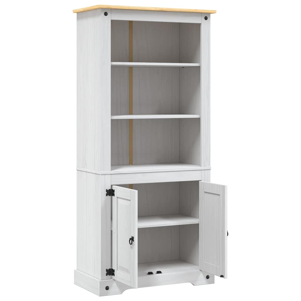 Placard Gamme Corona Pin mexicain Blanc 80x40x170 cm