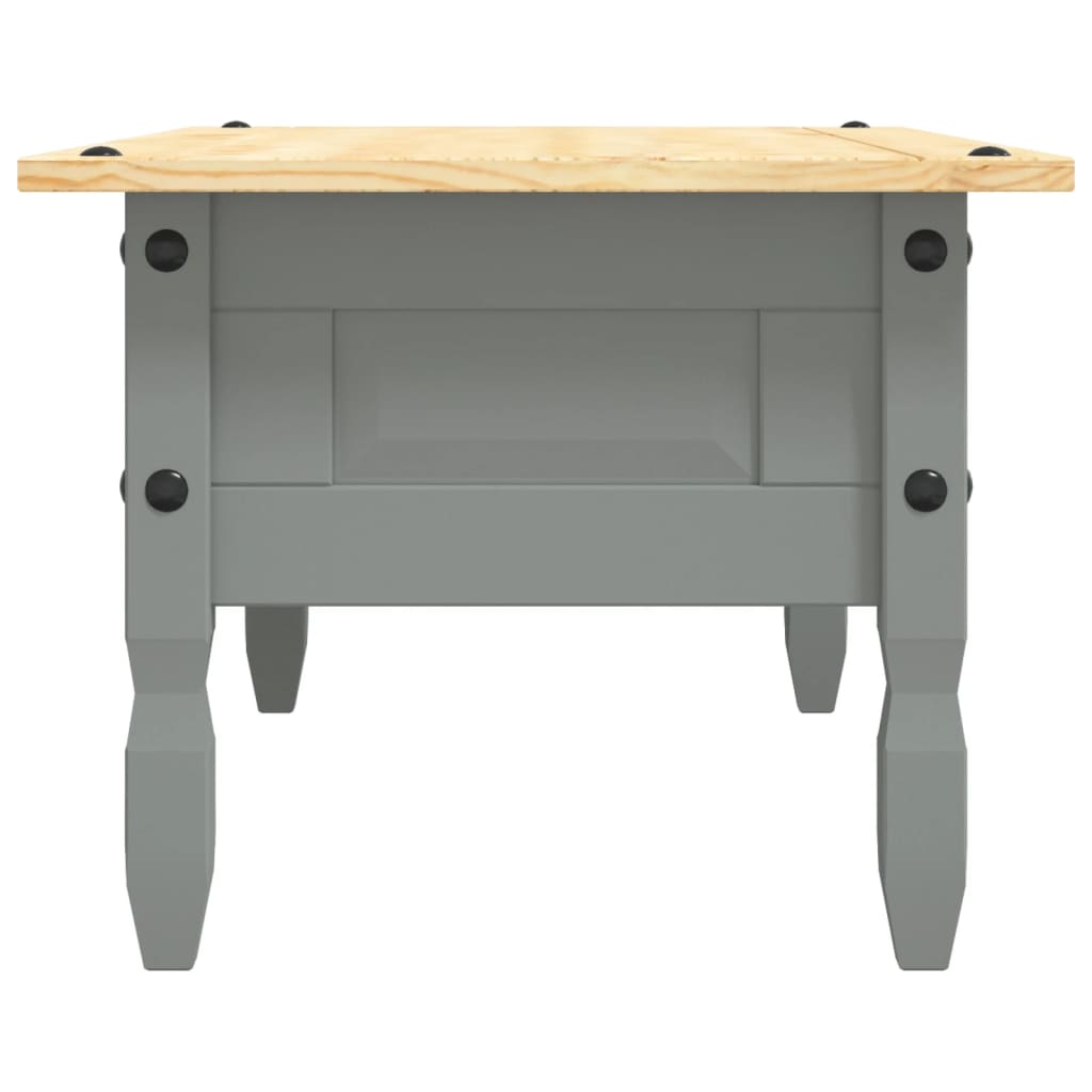 Table basse Pin mexicain Gamme Corona Gris 100x55x44 cm - XIOS