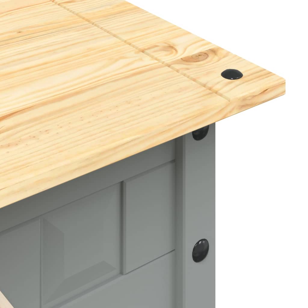 Table basse Pin mexicain Gamme Corona Gris 100x55x44 cm - XIOS