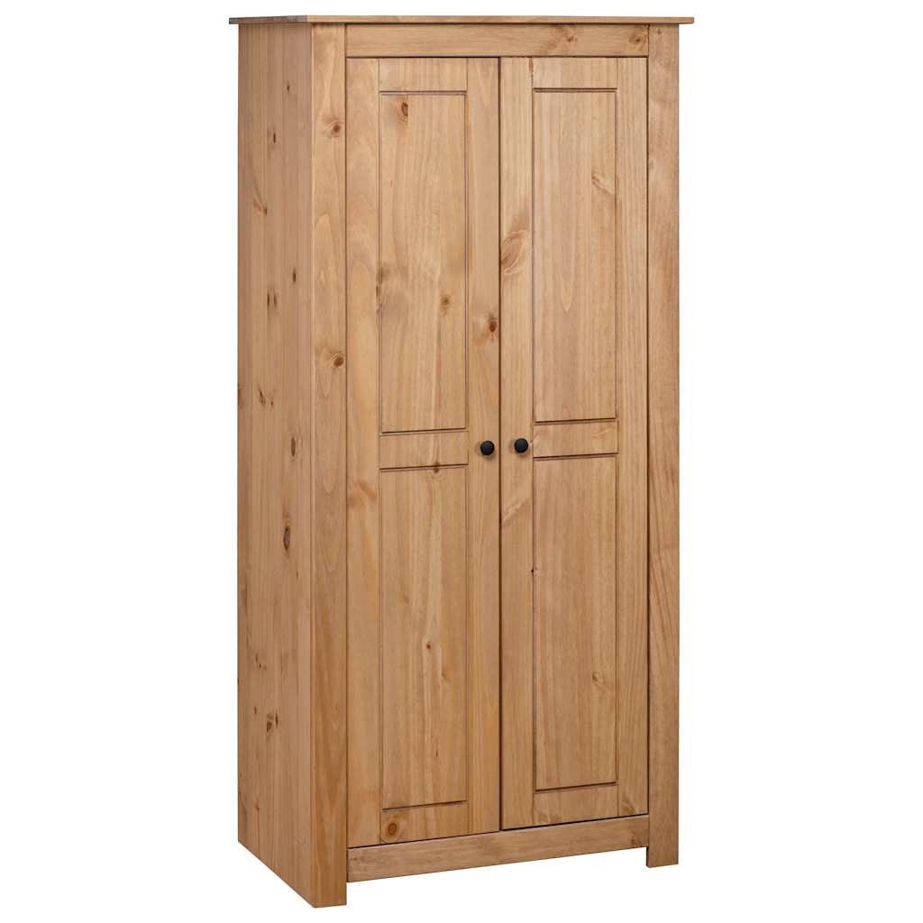 Garde-robe 80x50x171,5 cm Pin massif Assortiment Panama - XIOS