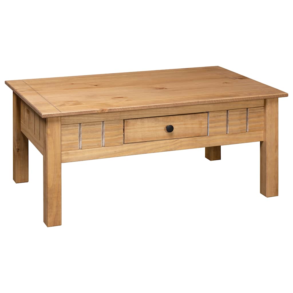 Table basse 100x60x43,5 cm Pin massif Assortiment Panama - XIOS