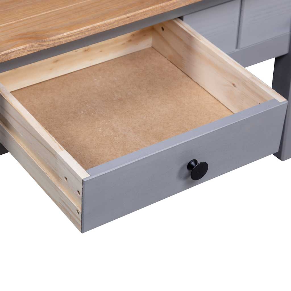 Table basse Gris 100x60x43,5 cm Pin massif Assortiment Panama