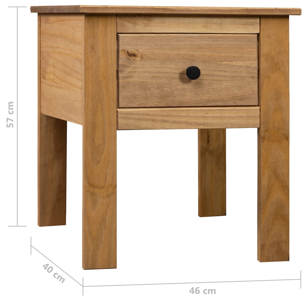 Table de chevet 46x40x57 cm Pin Gamme Panama - XIOS
