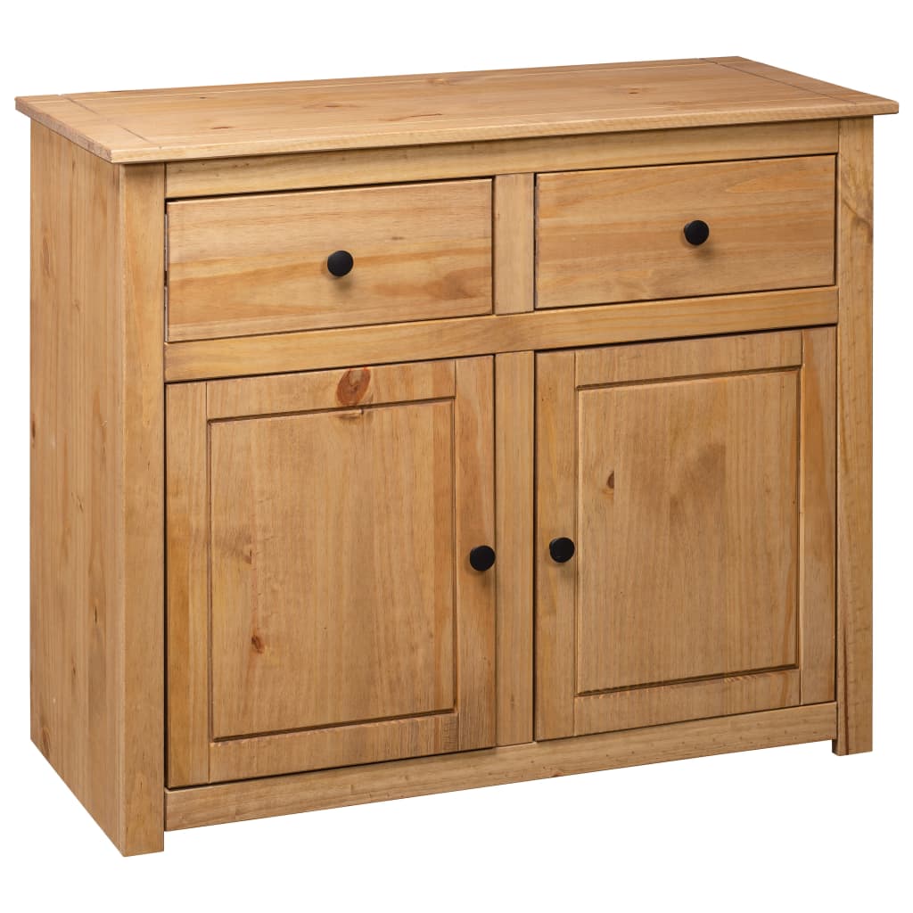 Buffet 93x40x80 cm Pin solide Assortiment Panama - XIOS