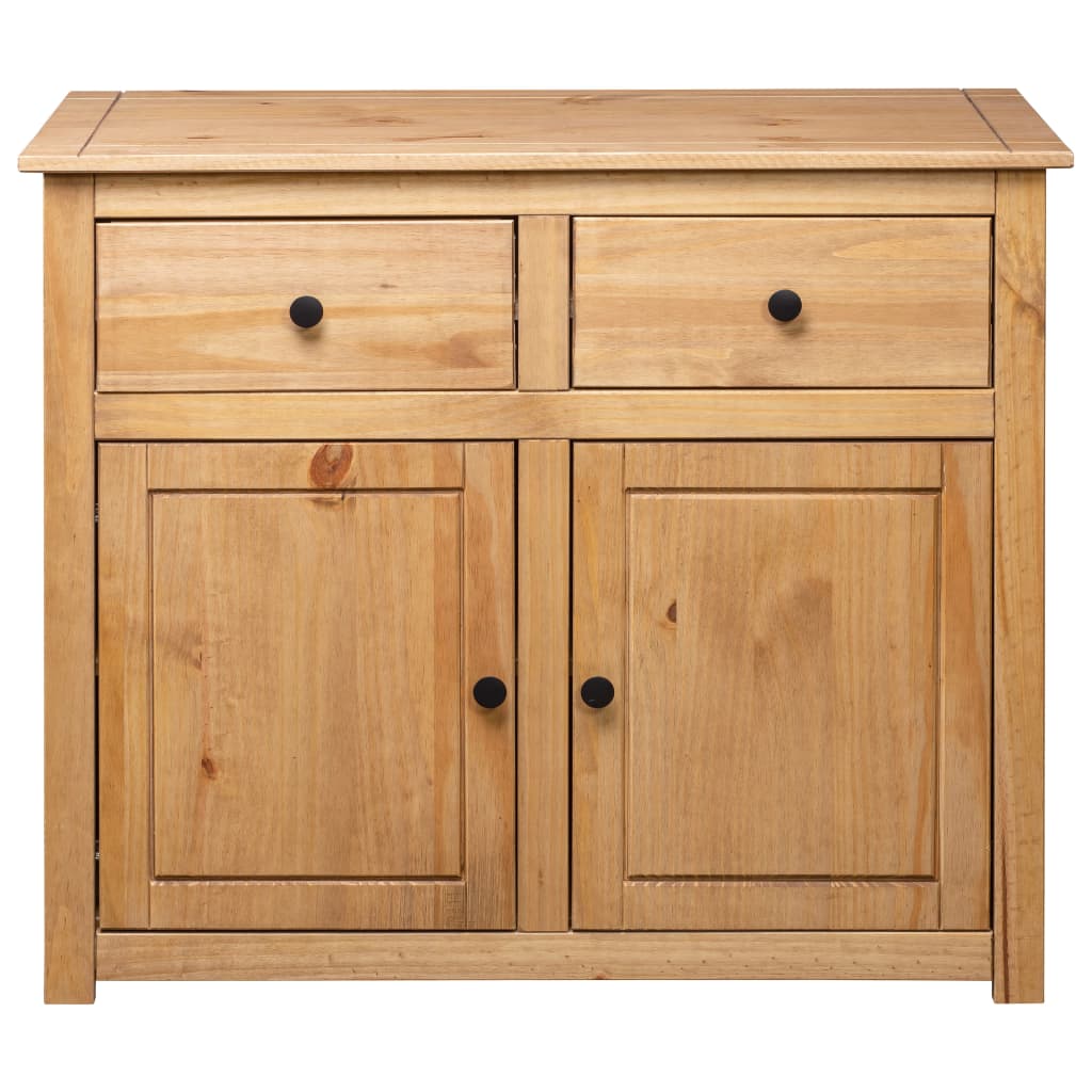 Buffet 93x40x80 cm Pin solide Assortiment Panama - XIOS