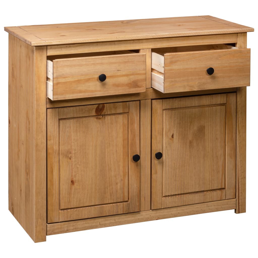 Buffet 93x40x80 cm Pin solide Assortiment Panama - XIOS