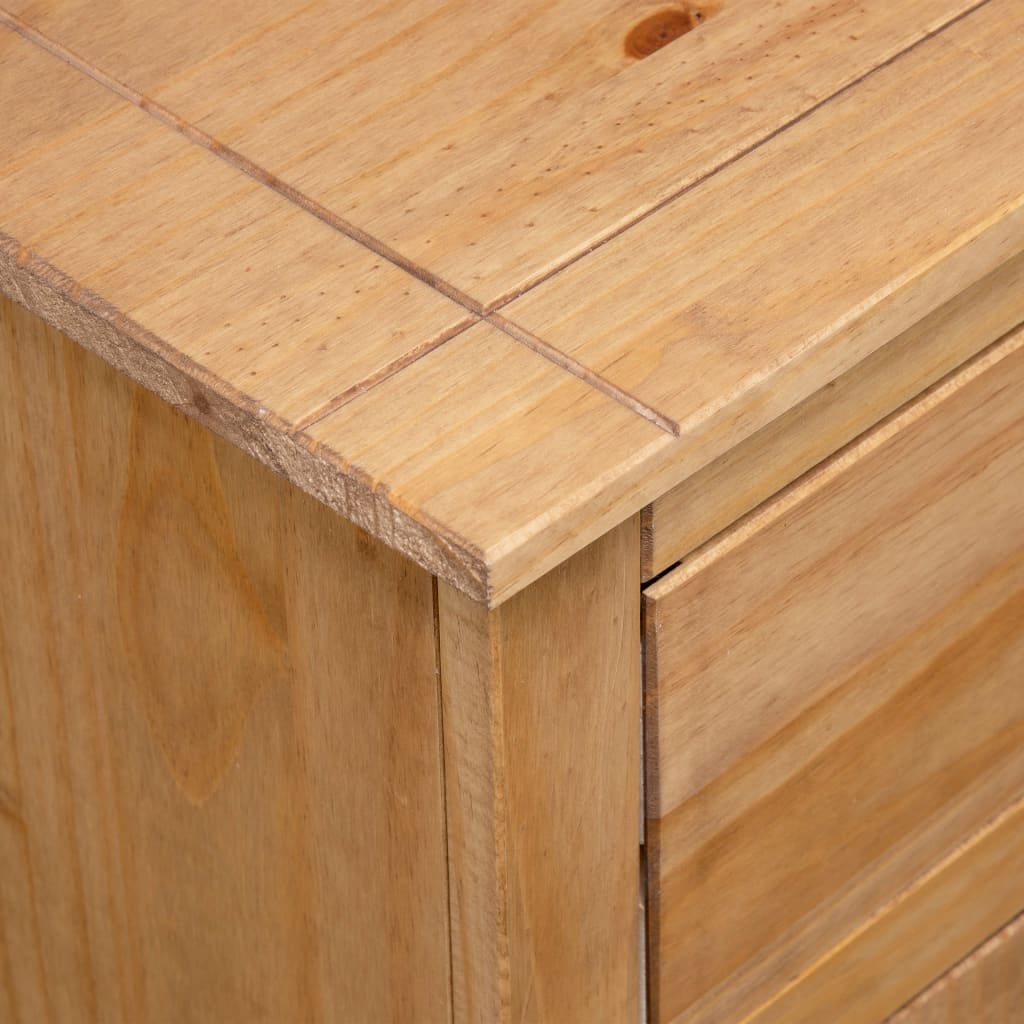 Buffet 93x40x80 cm Pin solide Assortiment Panama - XIOS