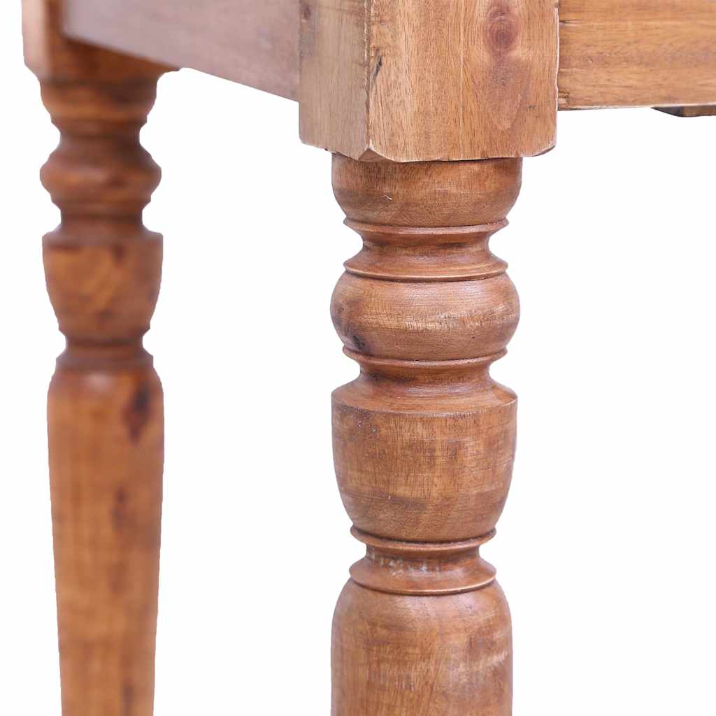 Bureau avec tiroirs 117x57x75 cm bois d'acajou massif - XIOS