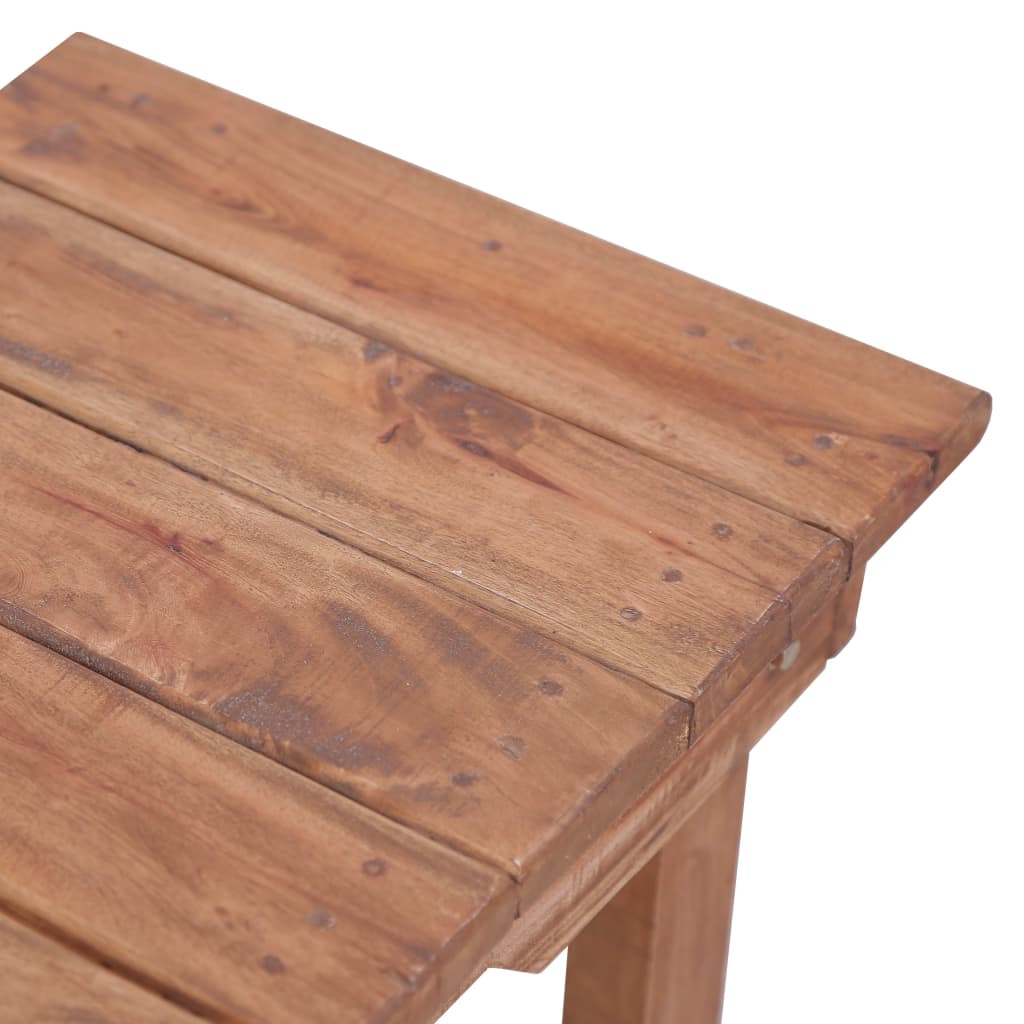 Table d'appoint 70x35x60 cm bois d'acajou massif - XIOS
