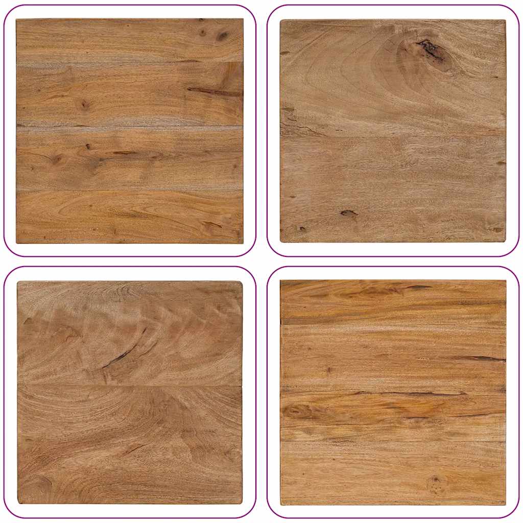 Table basse en rondin 40x40x40 cm bois de récupération mélangé - XIOS