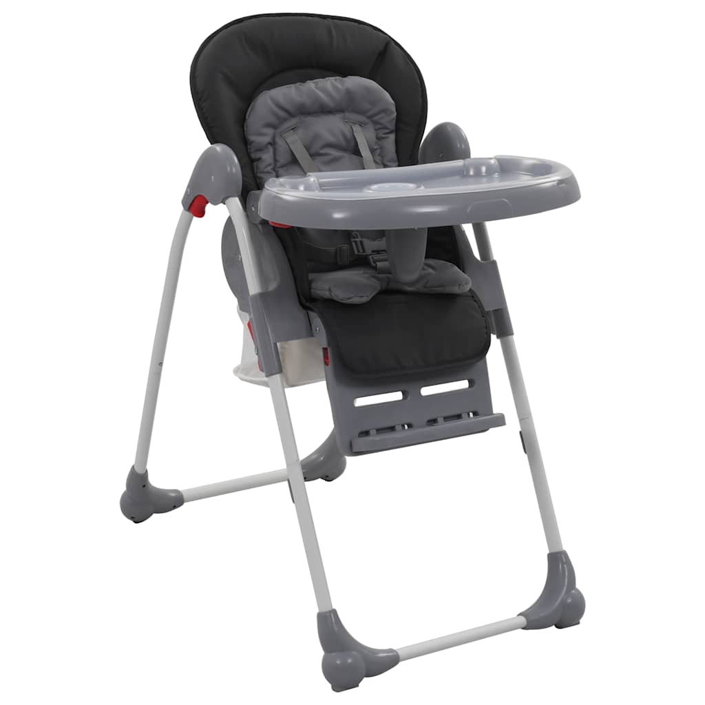 Chaise haute pour bébé Gris Chaises pour enfants vidaXL