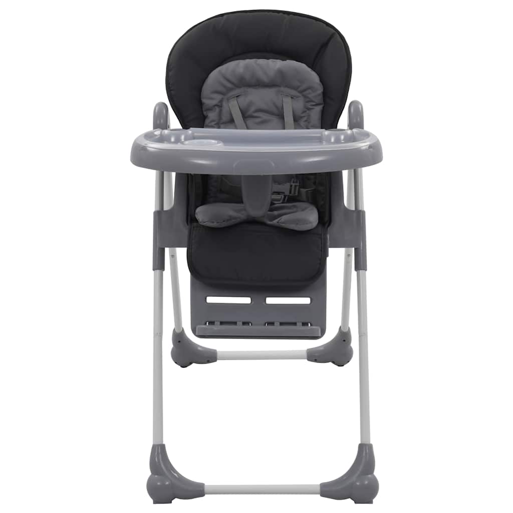 Chaise haute pour bébé Gris Chaises pour enfants vidaXL