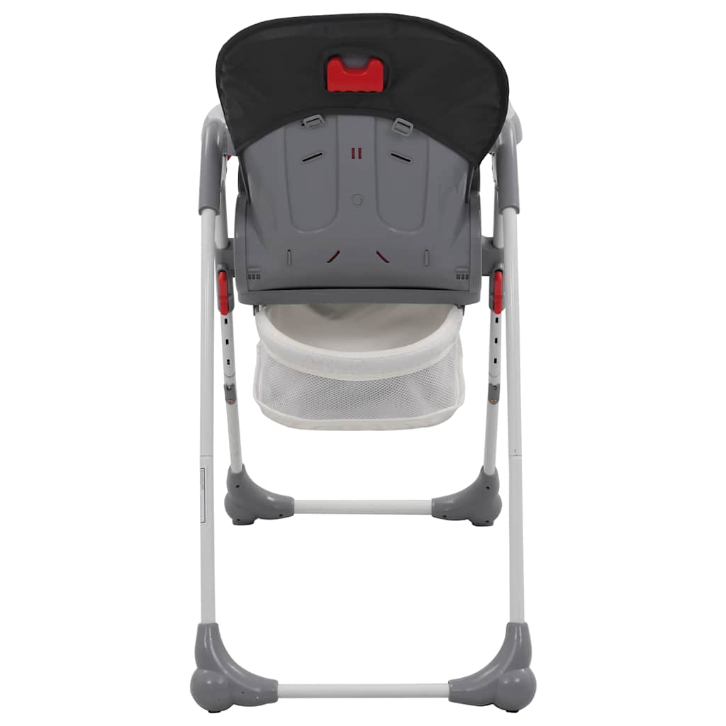 Chaise haute pour bébé Gris Chaises pour enfants vidaXL