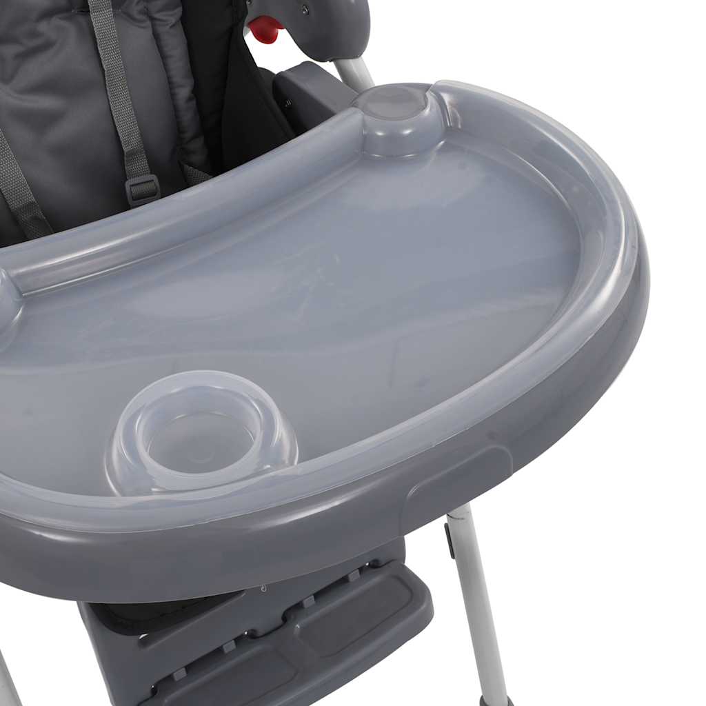 Chaise haute pour bébé Gris Chaises pour enfants vidaXL