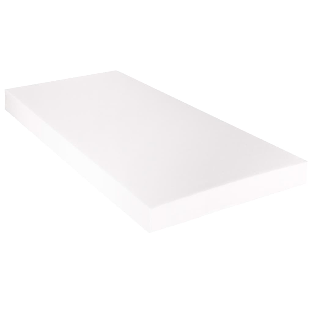Lit avec matelas Blanc Similicuir 140x200 cm - XIOS