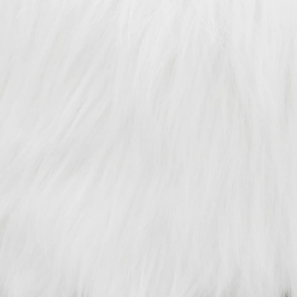 Tabouret Blanc Bois de teck massif - XIOS