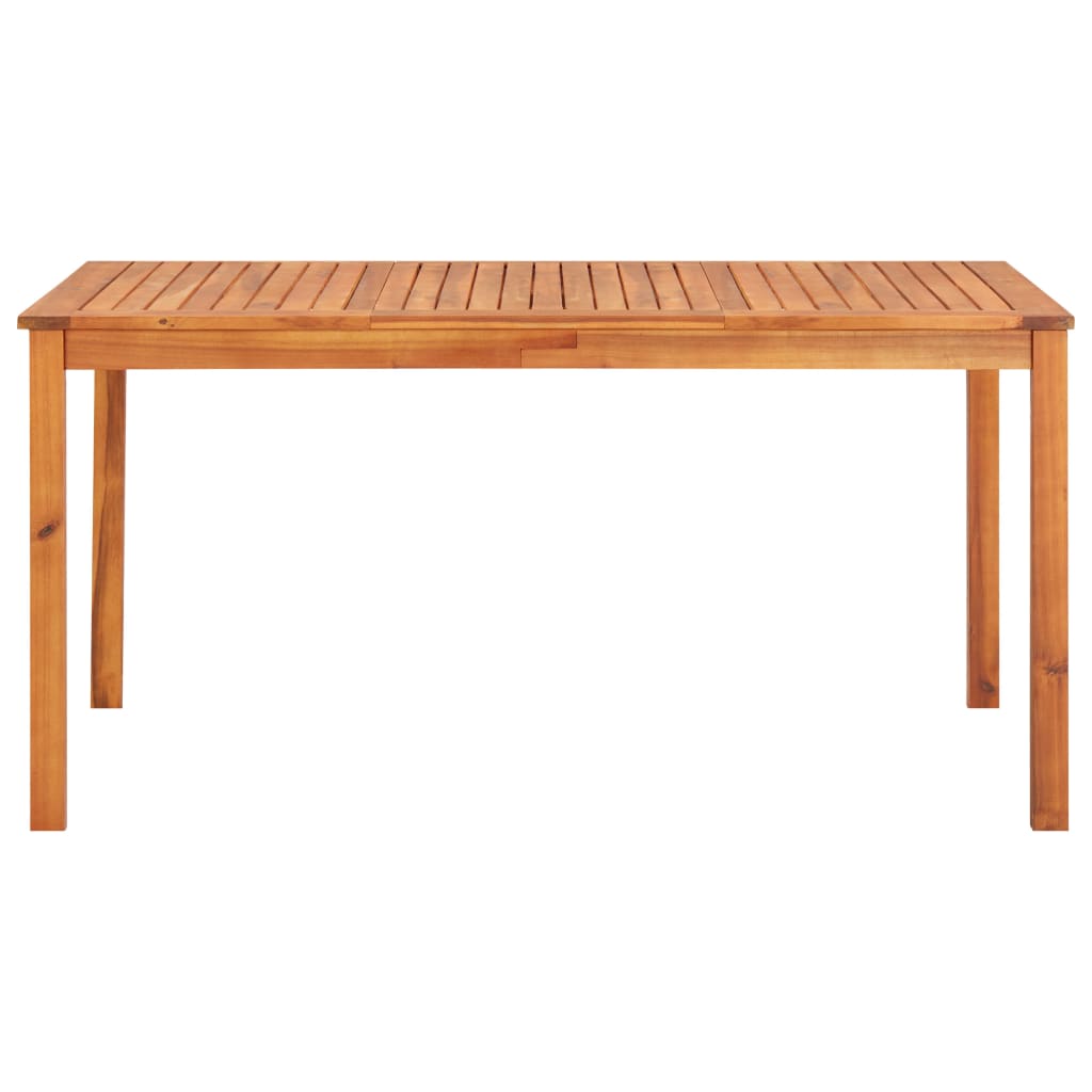 Table de jardin 150x90x74 cm Bois d'acacia massif Tables de jardin vidaXL