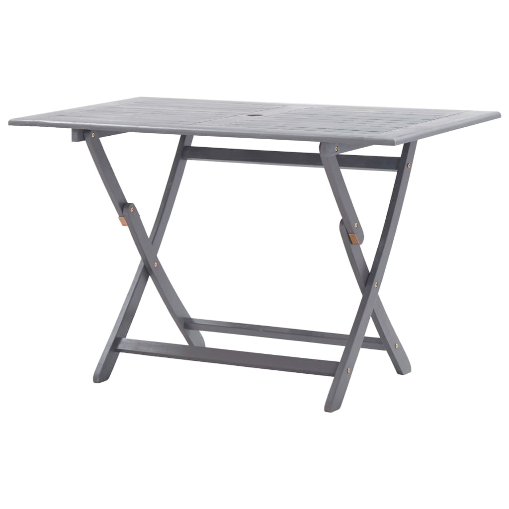 Table de jardin pliable 120x70x75 cm Bois d'acacia massif Tables de jardin vidaXL