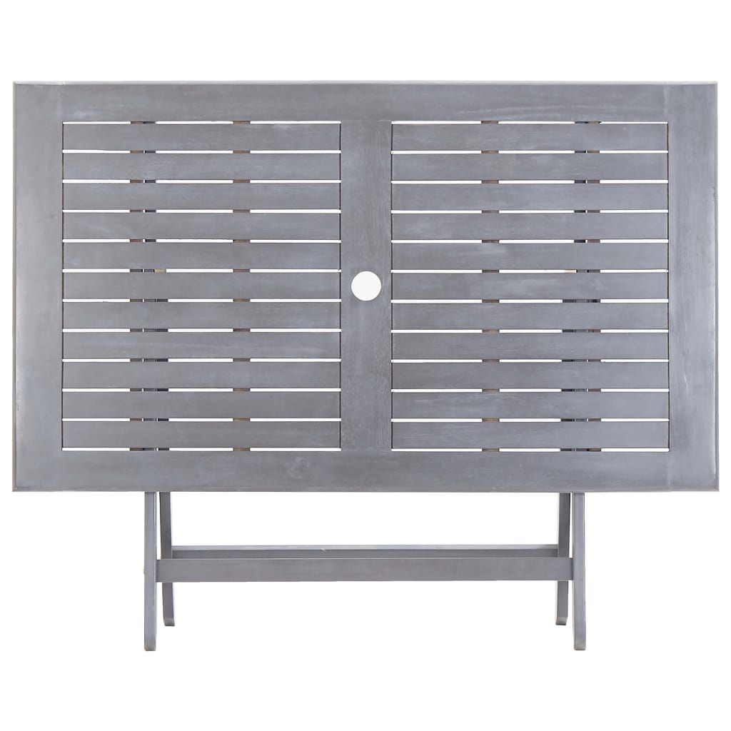 Table de jardin pliable 120x70x75 cm Bois d'acacia massif Tables de jardin vidaXL