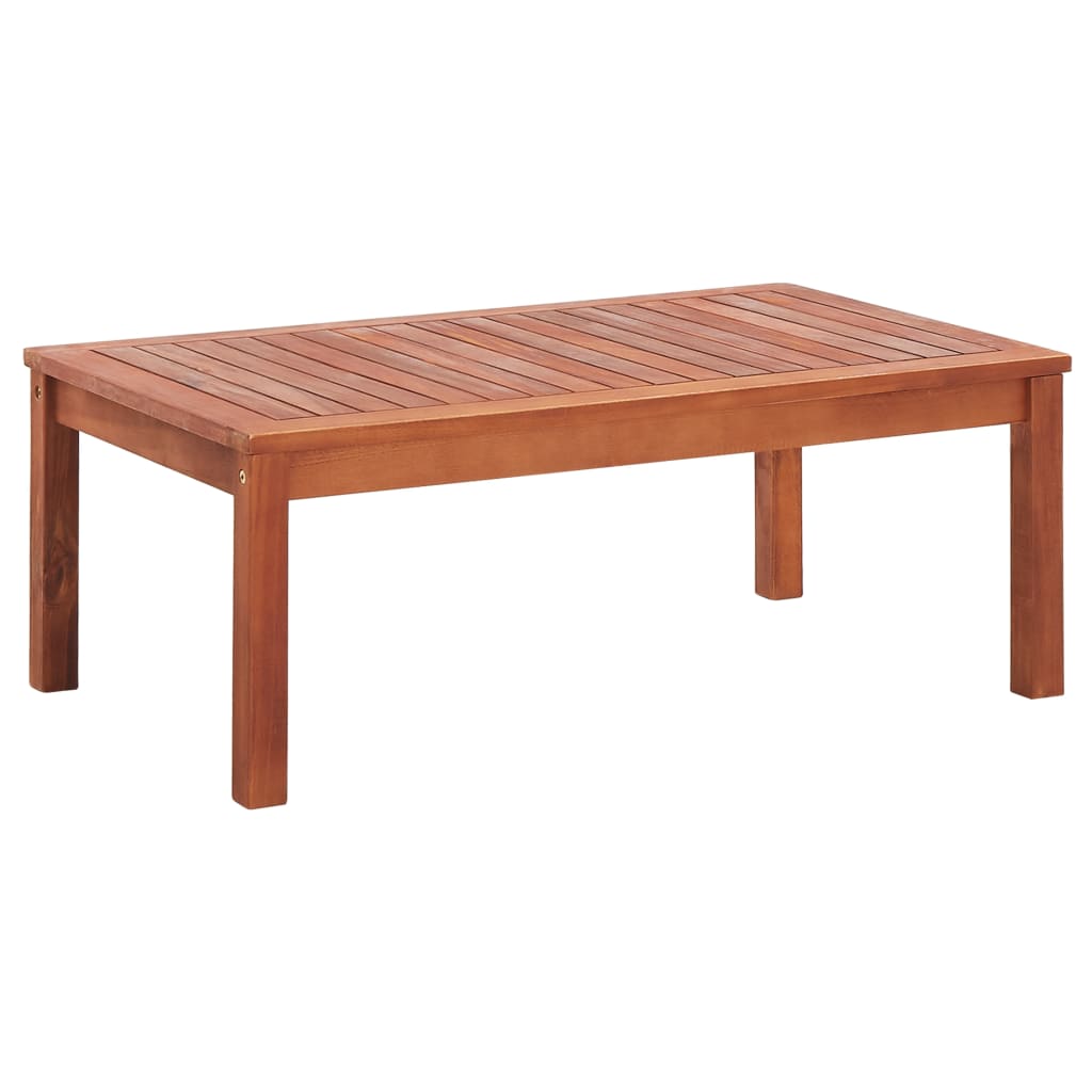 Salon de jardin 4 pcs Bois d'acacia solide Salons de jardin vidaXL