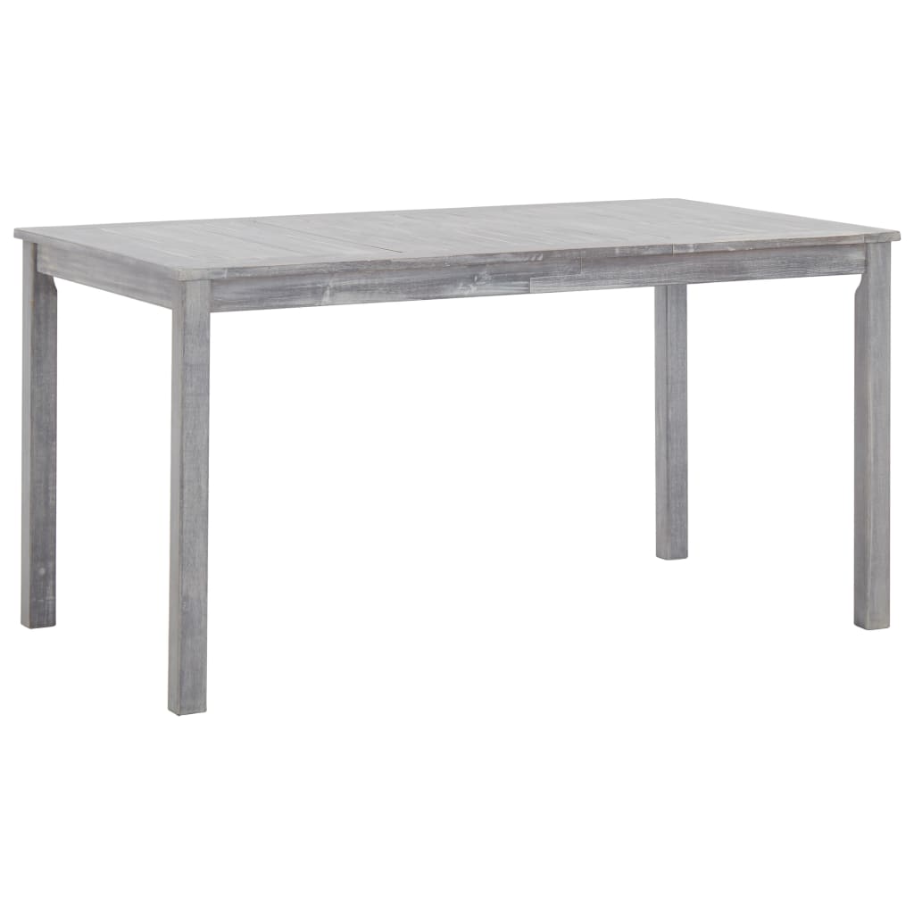 Ensemble à manger d'extérieur 7 pcs bois d'acacia massif - XIOS