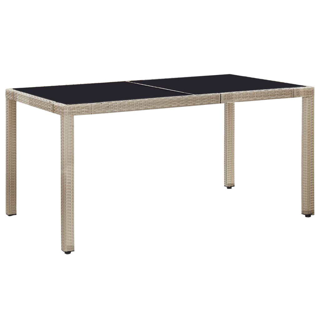 Ensemble à manger d'extérieur 7 pcs coussins Résine tressée - XIOS