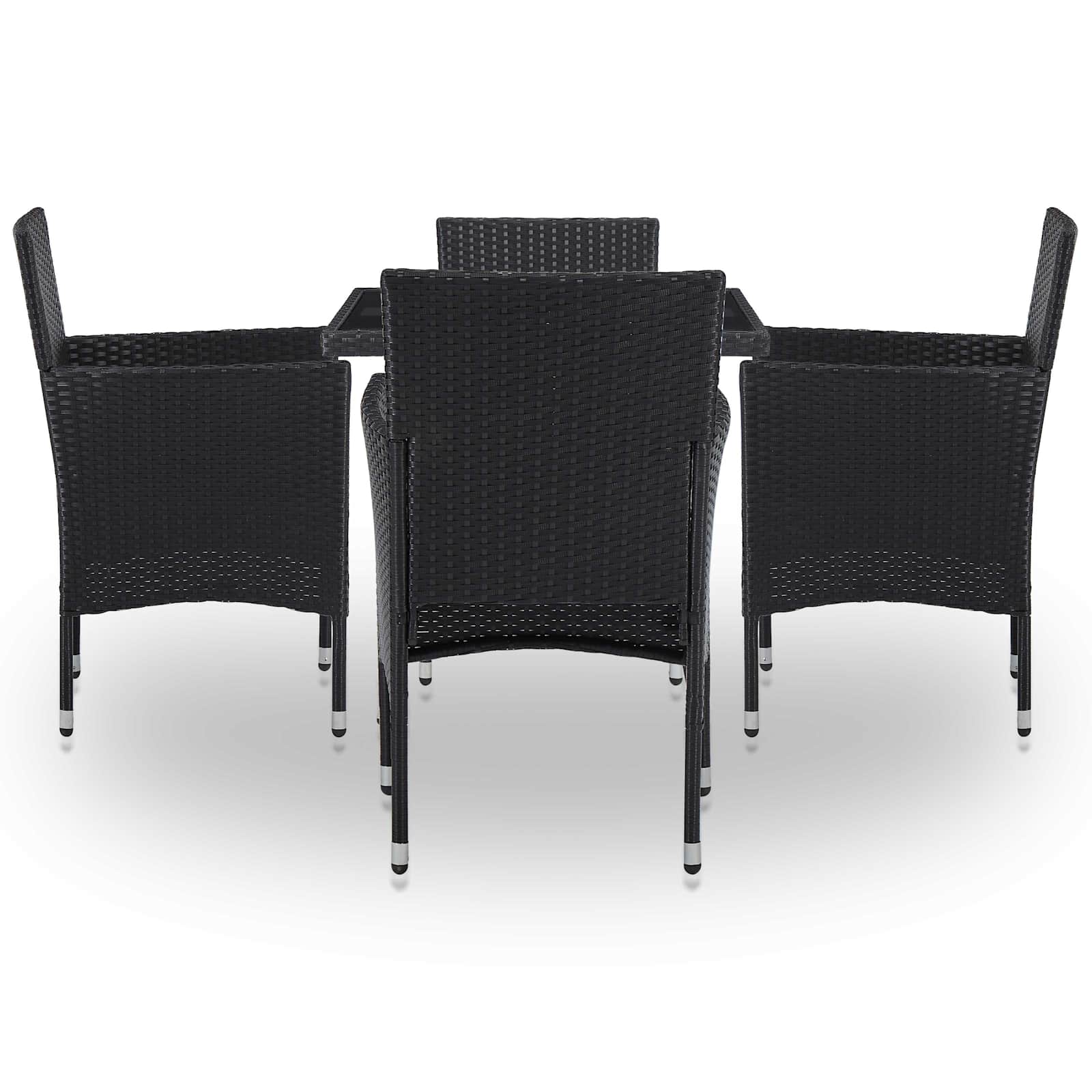 Ensemble de Mobilier 5 pcs Noir - XIOS