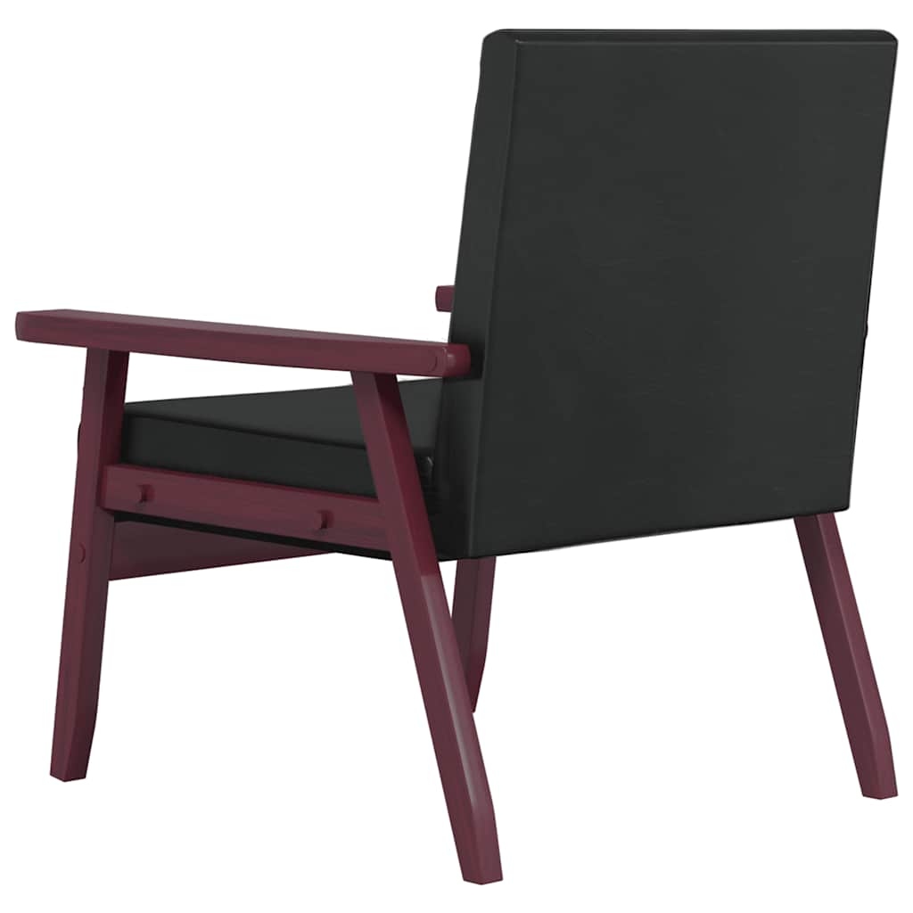 Ensemble de canapés 3 pcs noir similicuir - XIOS