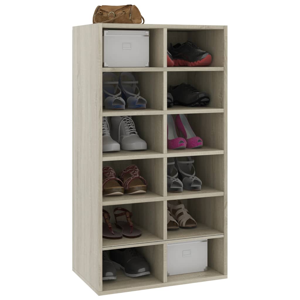 Étagère à chaussures Chêne sonoma 54x34x100,5 cm - XIOS