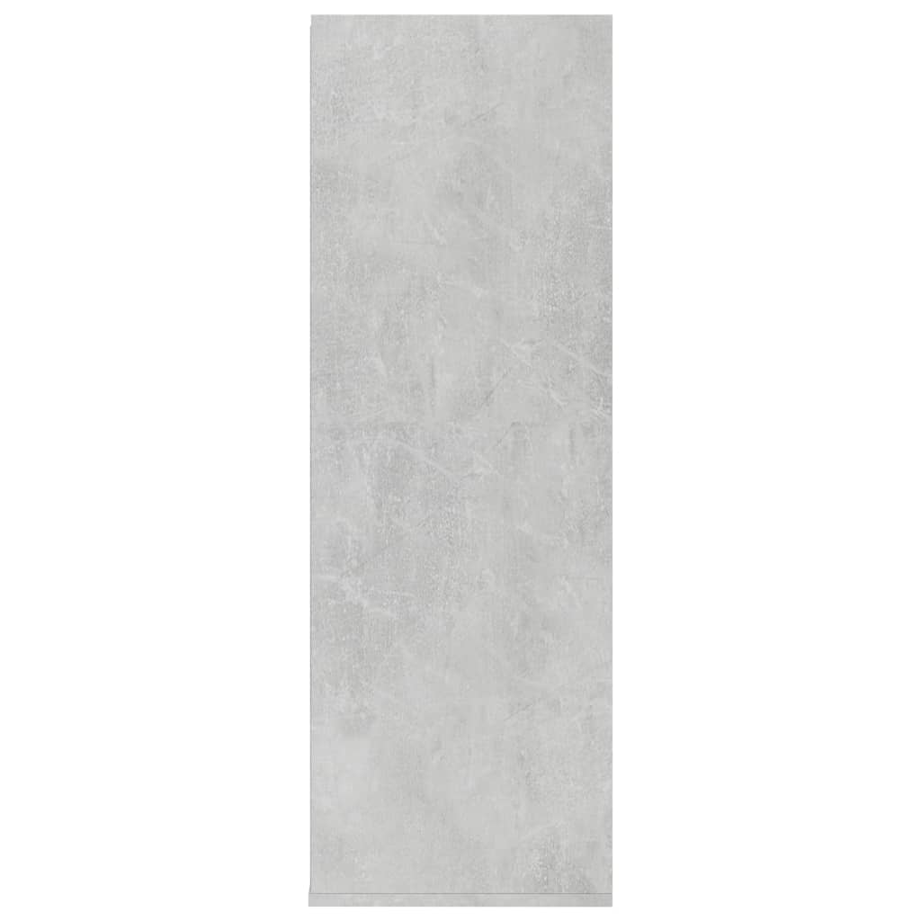 Étagère à chaussures Gris béton 54x34x100,5 cm Bois ingénierie - XIOS