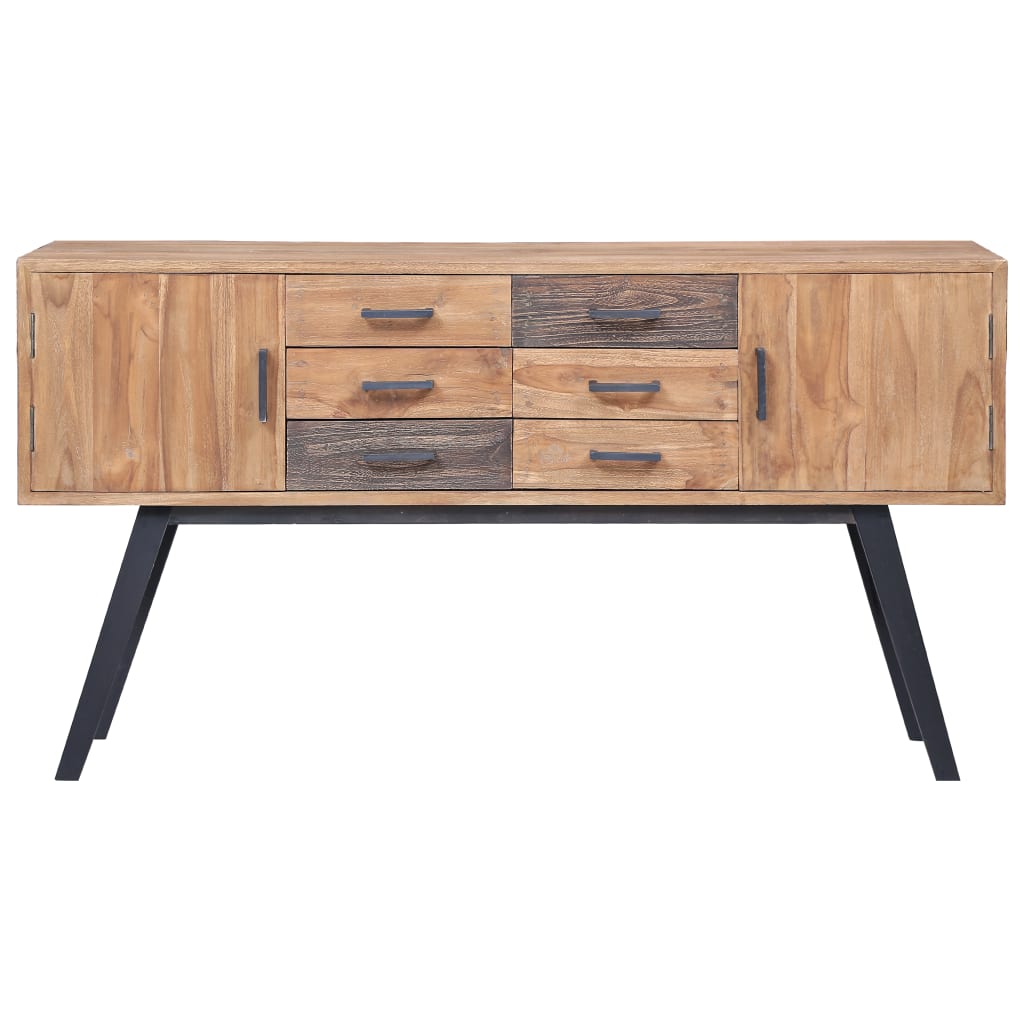 Armoire latérale 110x30x75 cm Teck solide - XIOS