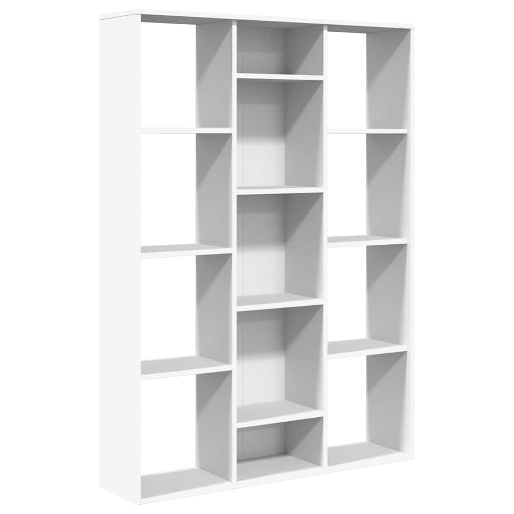 Séparateur de pièce/Bibliothèque Blanc 100x24x140 cm - XIOS