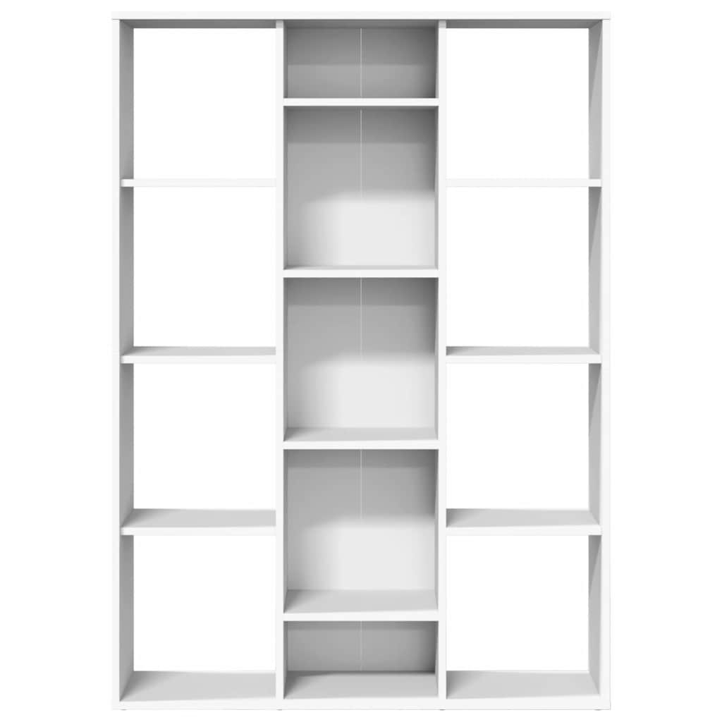 Séparateur de pièce/Bibliothèque Blanc 100x24x140 cm - XIOS