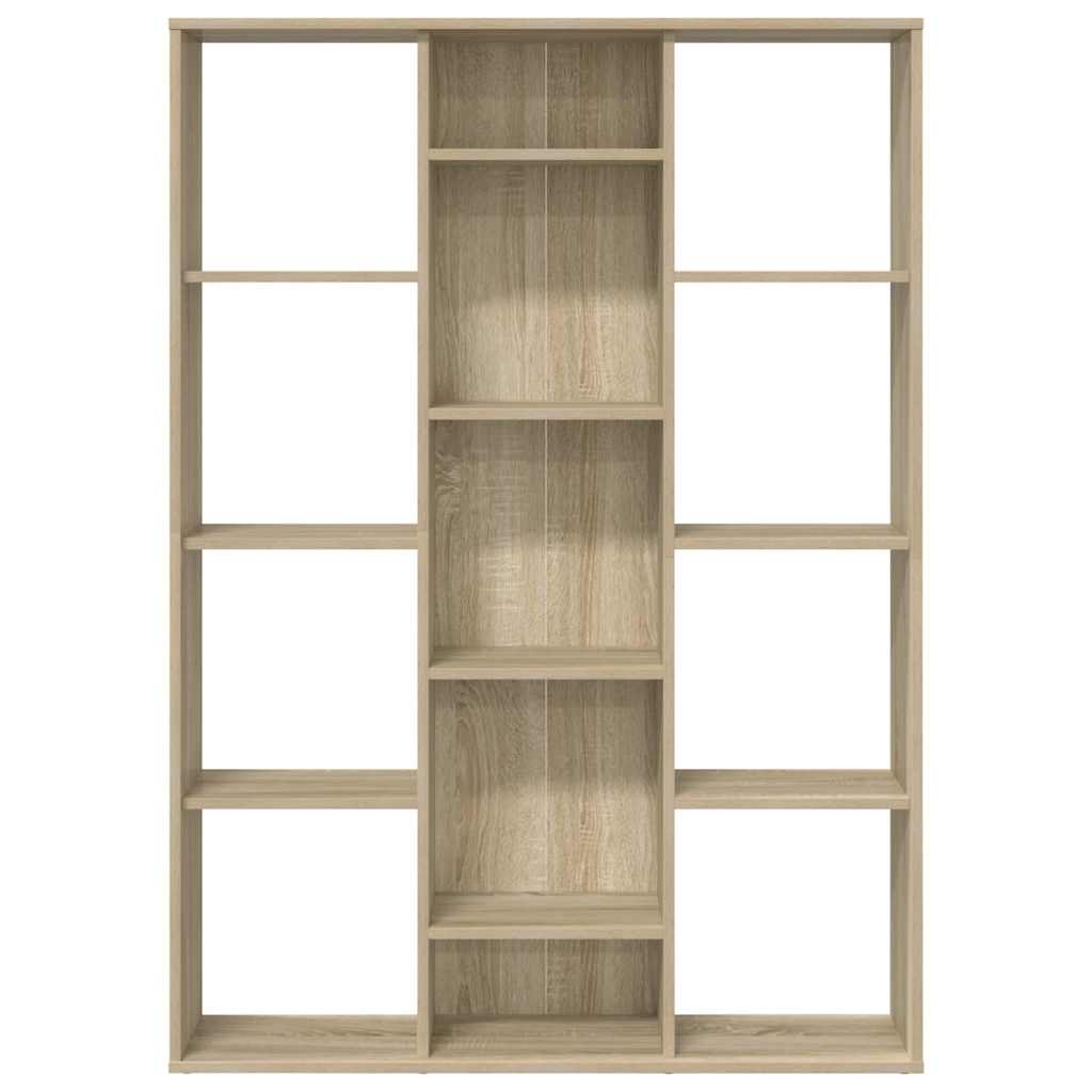 Séparateur de pièce/Bibliothèque Chêne sonoma 100x24x140 cm - XIOS