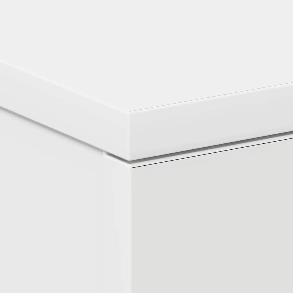 Tables de chevet 2 pcs Blanc 38x35x56 cm Bois d'ingénierie - XIOS